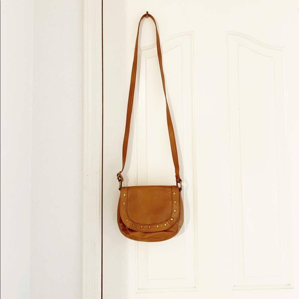 LPLP Linea Pelle For Target Camel Crossbody Purse